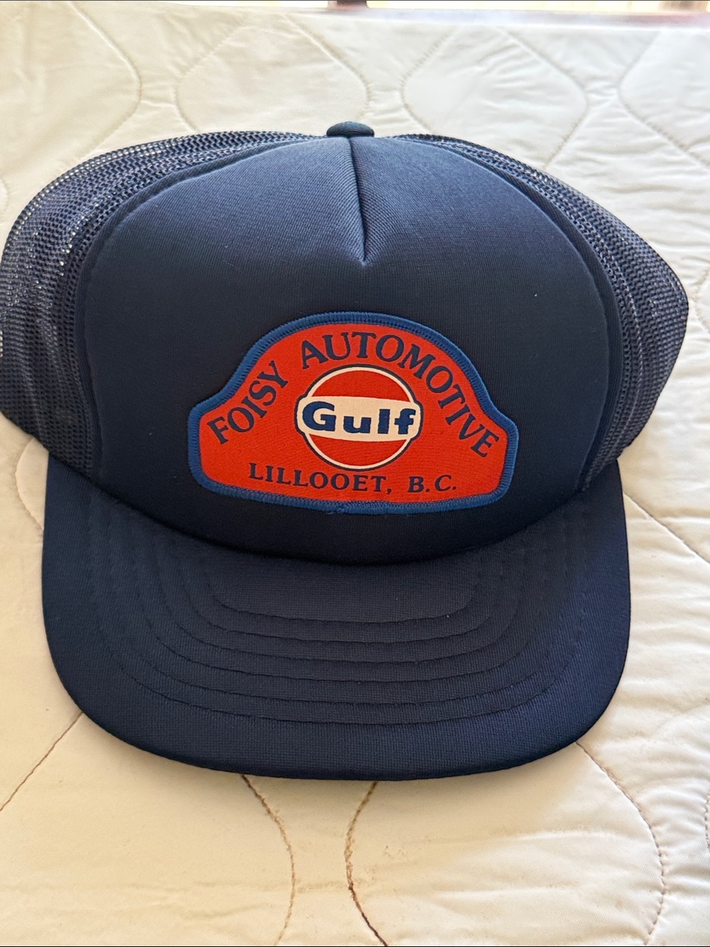 Vintage Oil n Gas Trucker Snap Back Hat